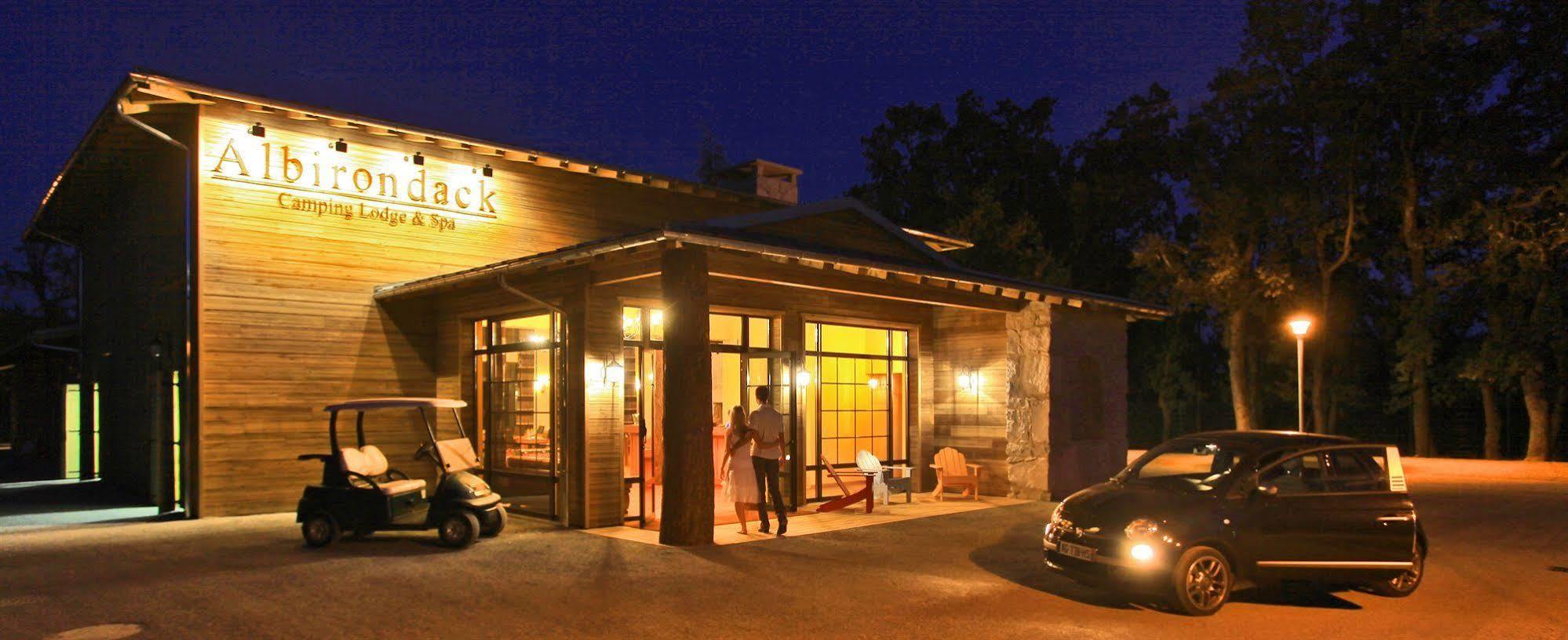 Albirondack Camping Lodge & Spa Εξωτερικό φωτογραφία